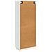 Set di armadi 2 pcs Bianco Lucido Legno ingegnerizzato - Foto miniatura 6