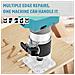 Tagliabordi Per Legno Senza Fili, Fresatrice Elettrica Portatile, Fresatrice Per Legno Multifunzionale, Senza Batteria - Foto miniatura 2