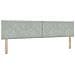 Letto con Contenitore con testiera 2 pz Grigio Chiaro - Foto miniatura 4