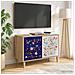 Mobile TV MAINZ 69 x 33 x 50 cm Sonoma Legno ingegnerizzato - Foto miniatura 2