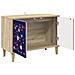 Mobile TV MAINZ 69 x 33 x 50 cm Sonoma Legno ingegnerizzato - Foto miniatura 4