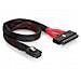 83056, SAS 36-pin, SAS 32-pin, Maschio / maschio, Nero, 0,5m - Foto miniatura 1