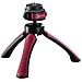Cavalletto Treppiede Kaleido Gaia Altezza Max. 27 cm Nero / Rosso - Foto miniatura 4