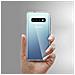 Cover Samsung Galaxy S10 Protezione Silicone + Dorso Rigido Trasparente - Foto miniatura 4