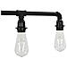 Lampadario Nero per 5 Lampadine E27 - Foto miniatura 2