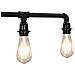 Lampadario Nero per 5 Lampadine E27 - Foto miniatura 6