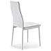 Set 4 Chelsea Rivestito Sedie Bianco Salon, 42 Cm (larghezza) X 51 Cm (profondità) X 97 Cm (altezza)  - Foto miniatura 5