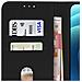Custodia Iphone 12 Mini Portadocumenti Funzione Supporto Nero - Foto miniatura 5