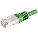 Patchkabel F / utp, Cat. 6a, Grn, 25,0 M Fr 10 Gigabit / s, Mit Besonders Schmalem Knickschutz (859557)  - Foto miniatura 1