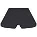 Baldacchino per Dondolo Giardino Nero 150/130x105/70 cm - Foto miniatura 6