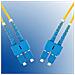 SC / PC-SC / PC 2m 2m SC SC Giallo cavo a fibre ottiche - Foto miniatura 1