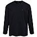 Henley Maglia A Maniche Lunghe, Nero (schwarz 10), Xxxx-large Uomo - Foto miniatura 1