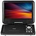 Lettore DVD Portatile PDX 1409 S2 Display 9" USB 2.0 / SD con Gamepad e Telecomando - Nero - Foto miniatura 1