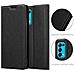 Custodia Compatibile Con Oppo Find X3 Lite In Nero Di Notte - Coperchio Protettiva Con Chiusura Magnetica, Funzione Stand E Tasca Per Le Carte - Foto miniatura 5