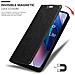 Custodia Compatibile Con Oppo Find X3 Lite In Nero Di Notte - Coperchio Protettiva Con Chiusura Magnetica, Funzione Stand E Tasca Per Le Carte - Foto miniatura 6