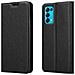 Custodia Compatibile Con Oppo Find X3 Lite In Nero Di Notte - Coperchio Protettiva Con Chiusura Magnetica, Funzione Stand E Tasca Per Le Carte - Foto miniatura 8