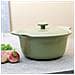Pentola Con Coperchio Ghisa Verde 24cm - Ron - Foto miniatura 5