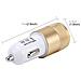 Caricabatterie Da Auto Csm9177 Per Accendisigari Usb Dual 3a 1a + 2.1a Gold Per Smartphone - Foto miniatura 2