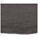 Ripiano Muro Marrone Scuro 60x50x2 cm Massello Rovere Trattato - Foto miniatura 2