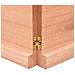 Piano Tavolo Marrone Chiaro 140x50x (2-4) cm Rovere Non Trattato - Foto miniatura 9