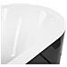 Vasca Da Bagno Freestanding Empresa Con Accessori 170 X 80 Cm Nero - Foto miniatura 5