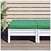 Cuscino Per Pallet Verde 60x60x8 Cm In Tessuto Oxford - Foto miniatura 1