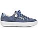 Blue Casual Closed Sport Shoe Sneakers Pelle Scamosciata /nabuk Scarpe Donna Blu Eu 37, L59l1-10 - Foto miniatura 1