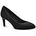 Black Elegant Closed Pumps Scarpe Con Tacco Tessile Scarpe Donna Nero Eu 38, 1-22416-41 001 - Foto miniatura 1