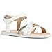 Sandal Karly Sandali Sintetico Scarpe Bambina Bianco Eu 28, J5235d 00254 C1000 - Foto miniatura 2