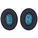 Cuscinetti Auricolari Di Ricambio Per Cuffie Bose Qc35, Qc25, Qc15 Black+blue - Foto miniatura 2