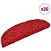 Tappetini per Scale 30 pz Rossi 65x21x4 cm - Foto miniatura 1