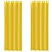 Tende In Voile Con Occhielli 2 Pz Giallo - Foto miniatura 2