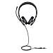 UH48 Dual UC USB-C /A Auricolare Cablato A Padiglione Musica e Chiamate USB Type-C / USB Type-A Nero - Foto miniatura 2
