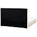 Letto Contenitore Tessuto Campagne 160 X 200 Cm Beige Chiaro - Foto miniatura 4