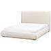 Letto Contenitore Tessuto Campagne 160 X 200 Cm Beige Chiaro - Foto miniatura 6