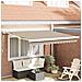 Tenda Retrattile Automatica Beige 350x250 cm, Tela di Ricambio per Tenda  per Telaio 3,5x2,5 m Beige - Foto miniatura 2