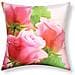 Set Di 2 Copricuscini 40x40 Cm Design Bouquet Di Rose - Foto miniatura 1