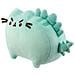 Peluche Mascotte Dinosauro 24cm osaurus Design Incantevole Ultra Morbido, Verde Menta - Foto miniatura 5
