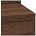 Scrivania per Trucco con Luci LED - Rovere Marrone - 50x41x135 cm - Foto miniatura 7