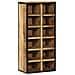 Mobile per scarpe 50x30x110 cm Legno massello - Foto miniatura 1