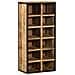 Mobile per scarpe 50x30x110 cm Legno massello - Foto miniatura 2