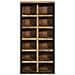 Mobile per scarpe 50x30x110 cm Legno massello - Foto miniatura 4
