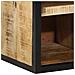Mobile per scarpe 50x30x110 cm Legno massello - Foto miniatura 9
