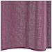 Tende in Voile con Tasche per Aste 2 pz Viola - Foto miniatura 6