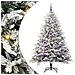 Albero di Natale artificiale preilluminato con set di palline - Foto miniatura 1