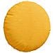 Cuscini per Seduta 2 pcs Giallo Chiaro Ø 30 cm Tessuto in Cords - Foto miniatura 5