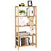BAMBOO SHELF Scaffale in bambù naturale con 5 ripiani - Foto miniatura 8