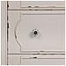 Comò In Legno Anticato Con 3 Cassetti 100 X 38 X 87h Cm - Foto miniatura 8