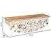Mensola In Legno Bianco 78x20x23h Cm - Foto miniatura 4