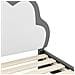 Struttura letto bambini con testata Grigio Chiaro 90 x 200 cm - Foto miniatura 8